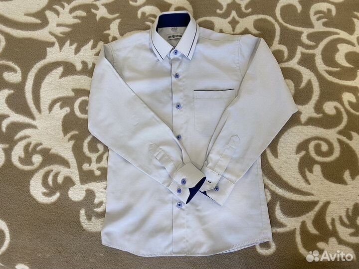 Рубашка для мальчика 122 128