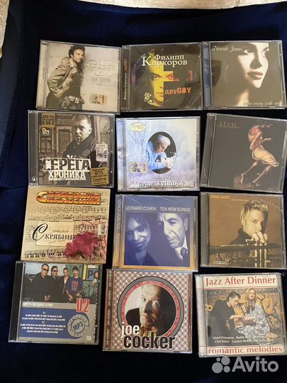 Музыка на сд 63 дисах лот на 7 фото. Есть редкие