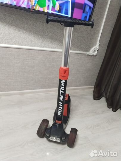 Самокат детский трехколесный бу