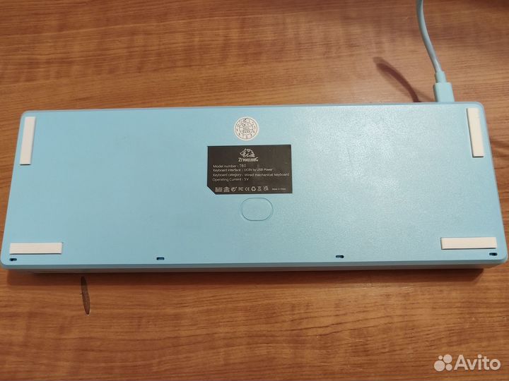 Клавиатура механическая проводная ziyoulang T60