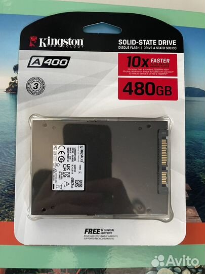 Ssd kingston a400 480gb