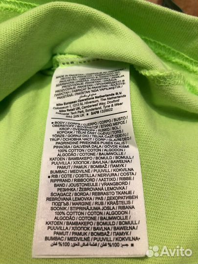 Майка nike оригинал