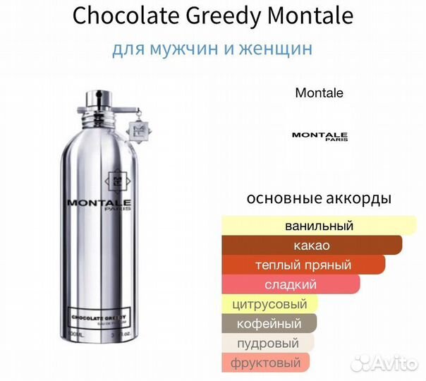 Montale chocolate greedy, 65ml