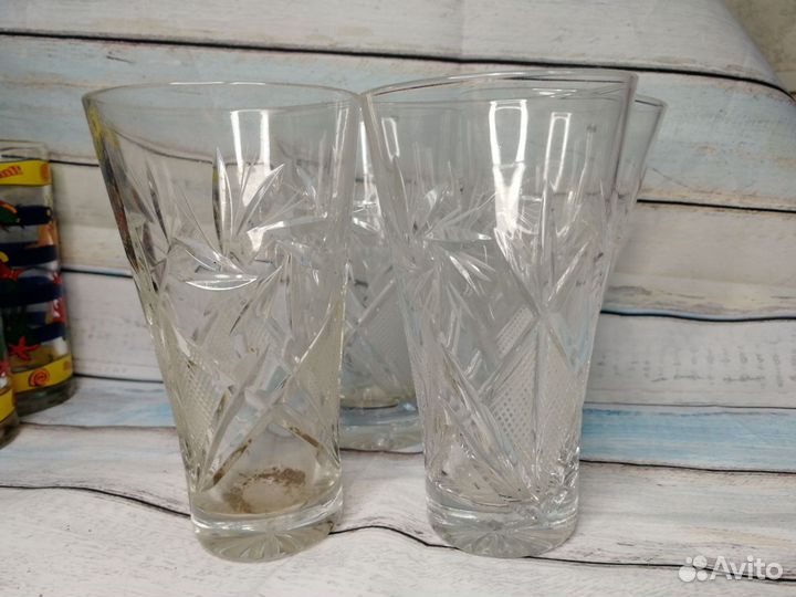 Хрустальные стаканы