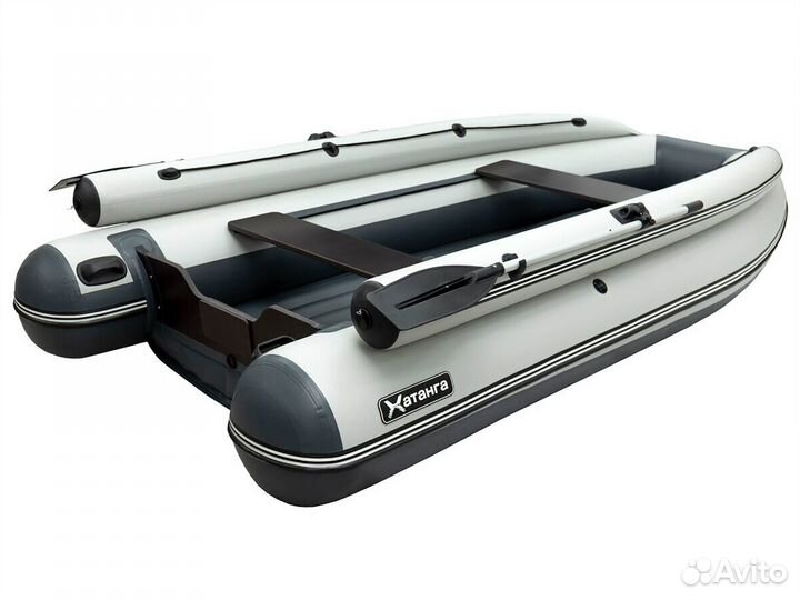 Лодка пвх sibriver хатанга PRO 390 нднд с фальшбортом