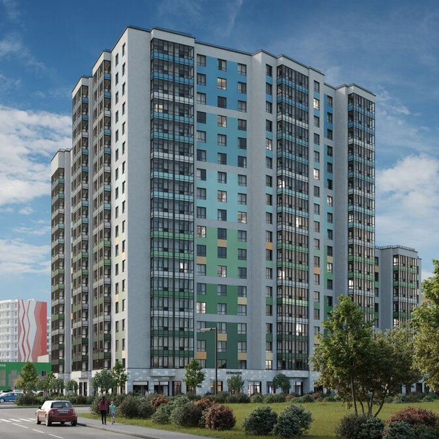 3-к. квартира, 67,8 м², 3/9 эт.