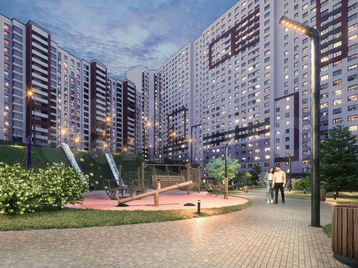 3-к. квартира, 54,6 м², 19/27 эт.