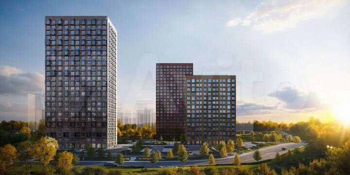 Квартира-студия, 23,9 м², 22/25 эт.