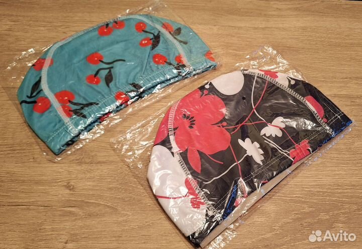 Шапочка для плавания тканевая