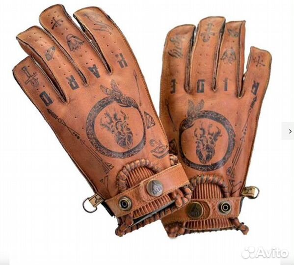 Перчатки by city second skin man tatoo