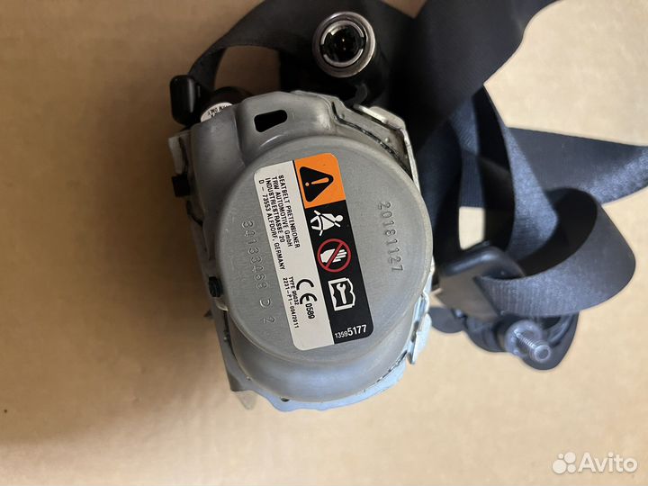 Ремень левый передний BMW X3 X4