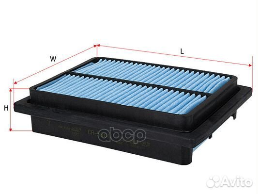 CA56041SAK фильтр салона 220x163x51 komatsu C