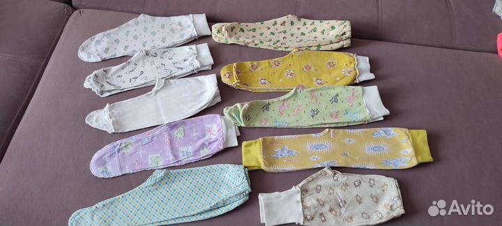 Одежда для девочки пакетом от 0 до 6 месяцев