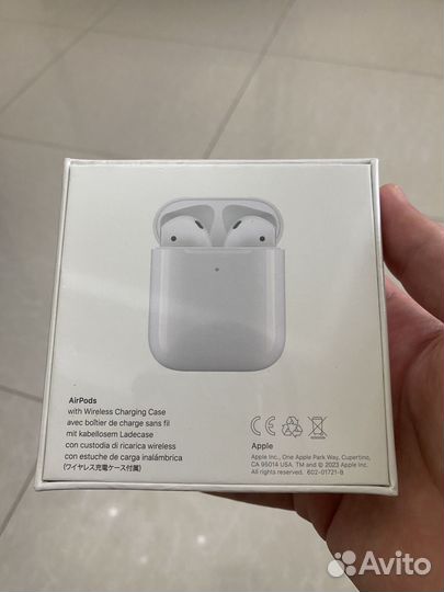 Наушники Airpods 2 premium / гарантия