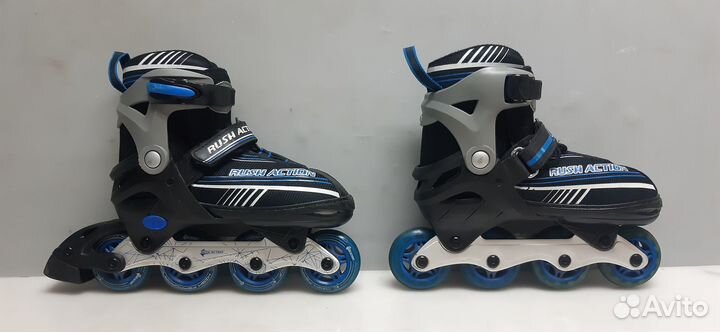 Роликовые коньки rush action 34-37 размер
