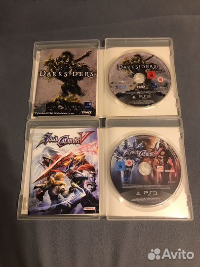 Darksiders/Soulcalibur V на PlayStation 3