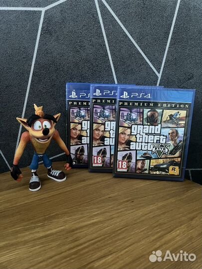Диски для ps4 игра gta5