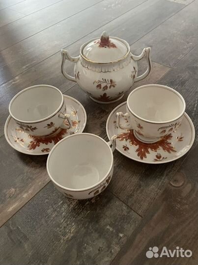 Чайные пары, сахарница вербилки барбарис