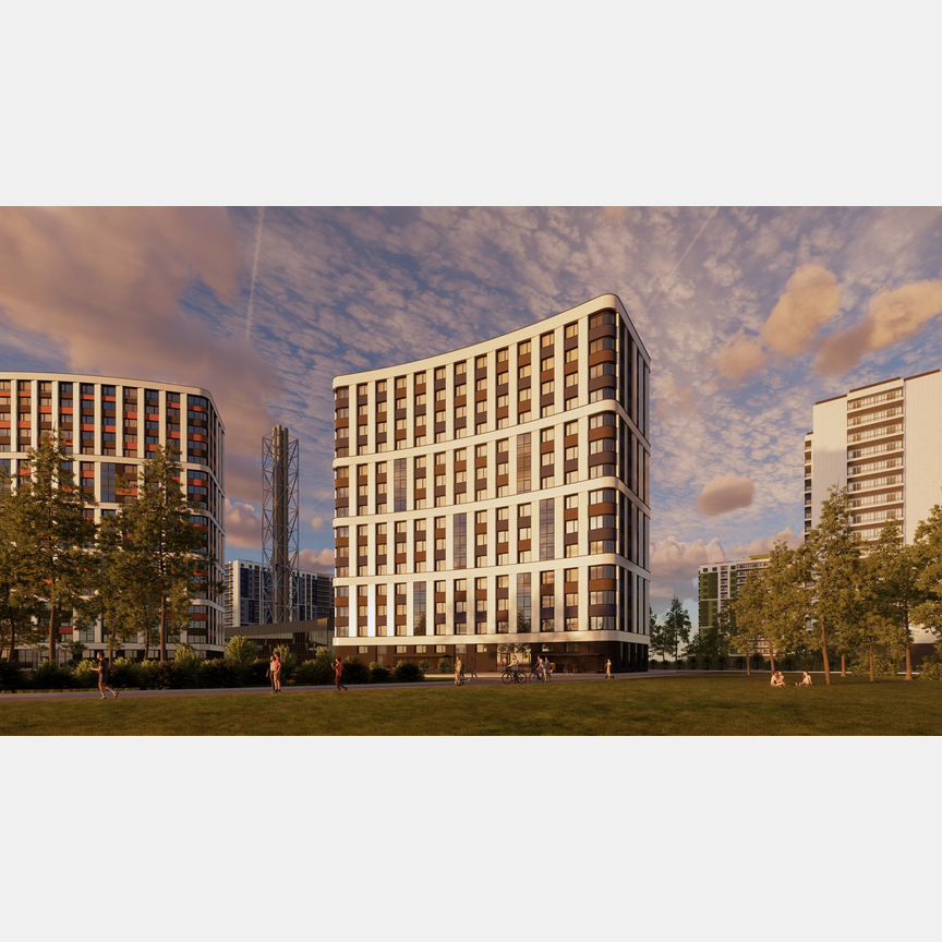 Квартира-студия, 23,6 м², 3/18 эт.