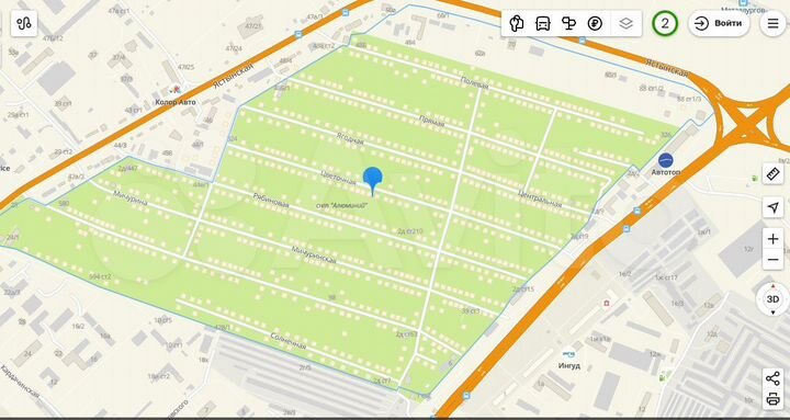 Участок 3,4 сот. (СНТ, ДНП)