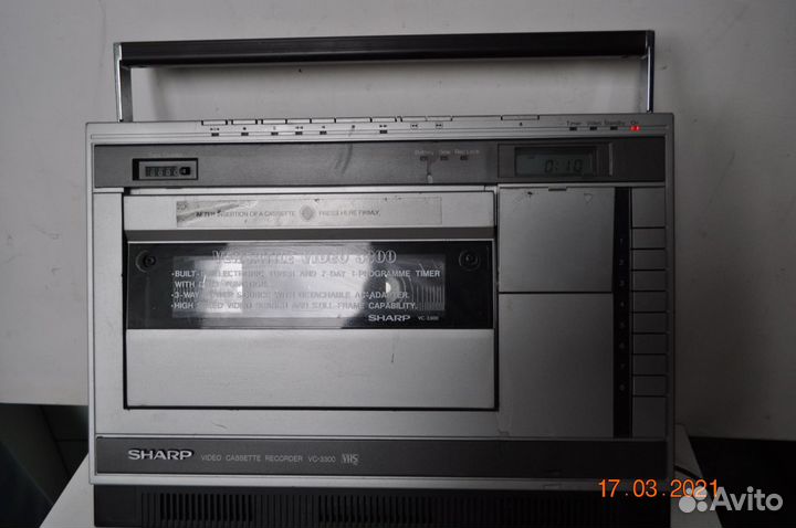Видеорекордер sharp VC-3300