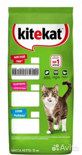 Chappi, Kitekat, Pedigree 15 кг
