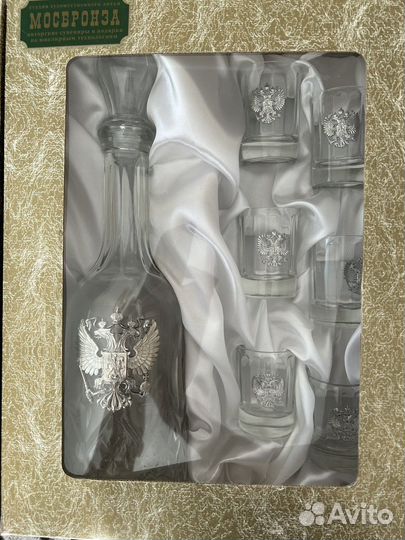 Набор для водки со штофом «Империя»