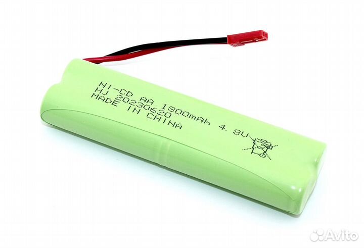 Аккумулятор Ni-Cd 4.8V 1800 mAh AA Twinstick JST