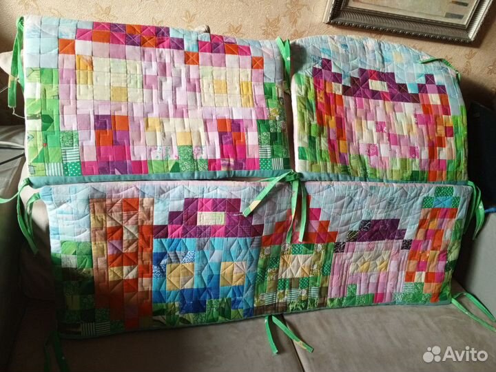 Бортики в детскую кроватку