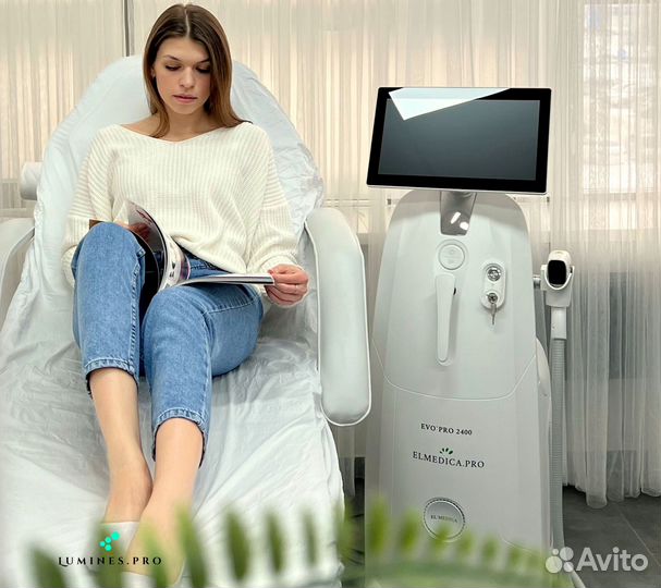 Диодный лазер для эпиляции Lumines Макс-Плюс 2000в