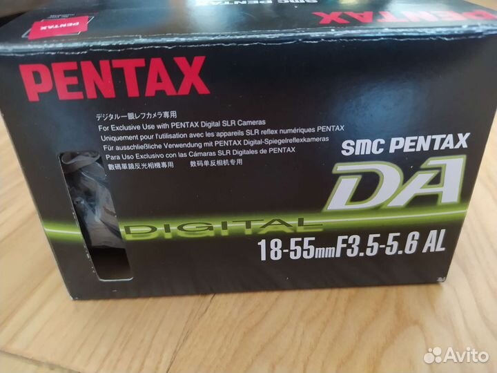 Объектив Pentax DA 18-55mm f3.5-5.6 AL