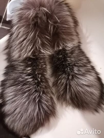 Опушка на Воротник, капюшон, натуральный мех