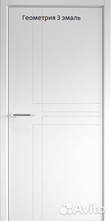 Двери межкомнатные эмаль