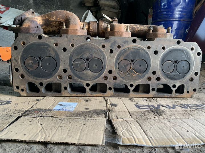Головка блока цилиндров mitsubishi fuso w8
