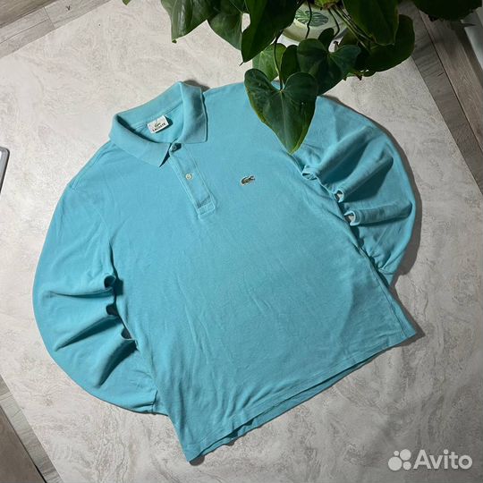 Поло с длинным рукавом Lacoste оригинал