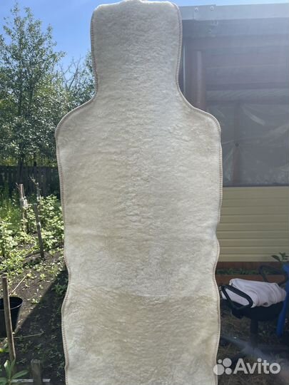 Накидка натуральная овчина