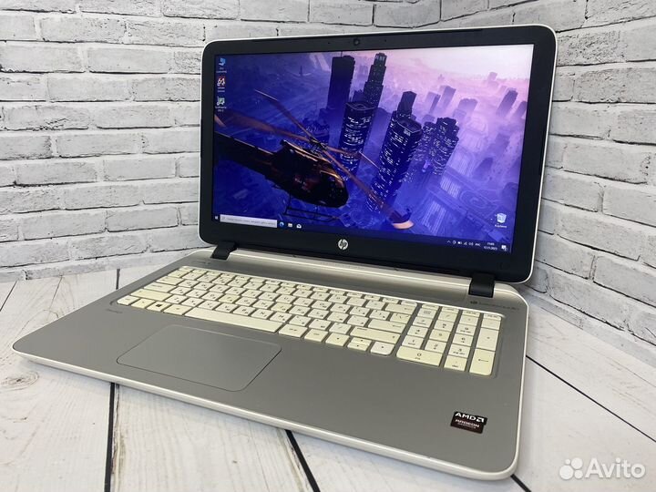 Игровой ноутбук Hp SSD/FHD/12gb/гарантия