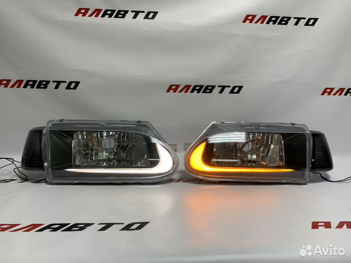 Фары на ваз 2114 в стиле lexus