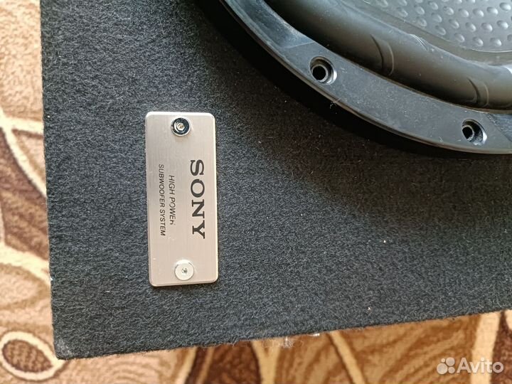 Сабвуфер sony xplod 1800w