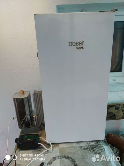 Новый коптильный шкаф из нержавейки в комплекте