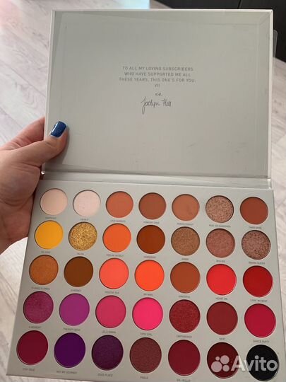 Палетка теней morphe jaclyn hill II