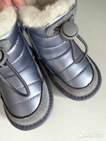 Полусапоги детские с мехом