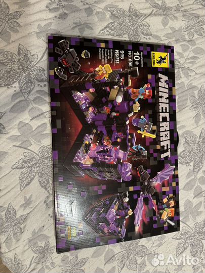 Конструктор-ночник Minecraft Lego