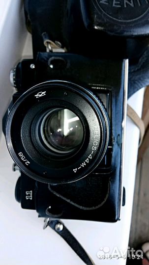 Объектив canon,Зенит 11 +вспышка