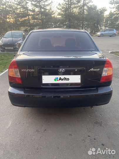 Hyundai Accent 1.5 МТ, 2007, 193 110 км