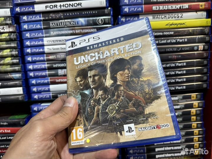 Uncharted legacy of thieves collection ps 5