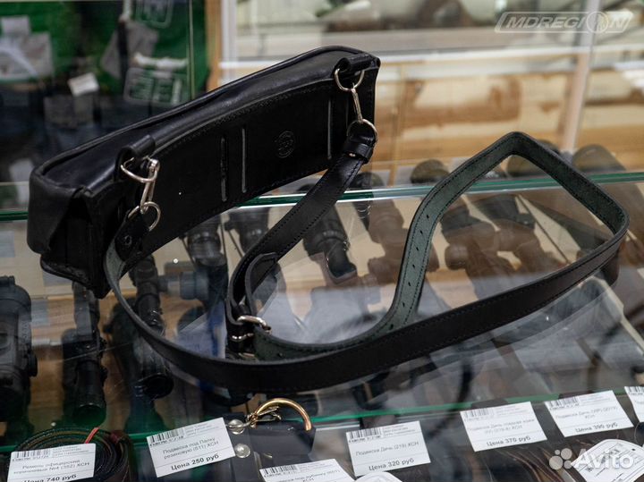 Патронташ двухрядный закрытый 24 патрона 12/16 кал