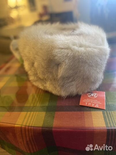 Шапка женская песец новая