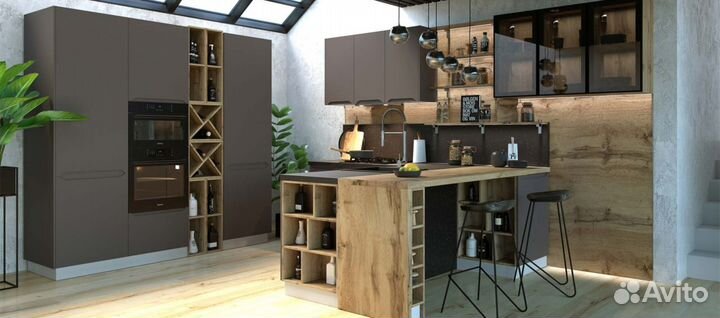 Модульная кухня Женева по Вашим размерам