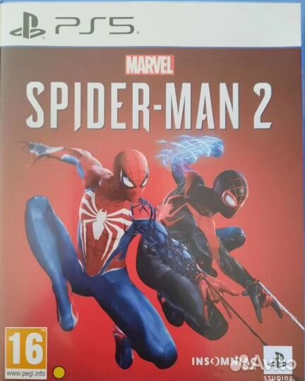 Человек паук 2 ps5 диск. Spider man 2